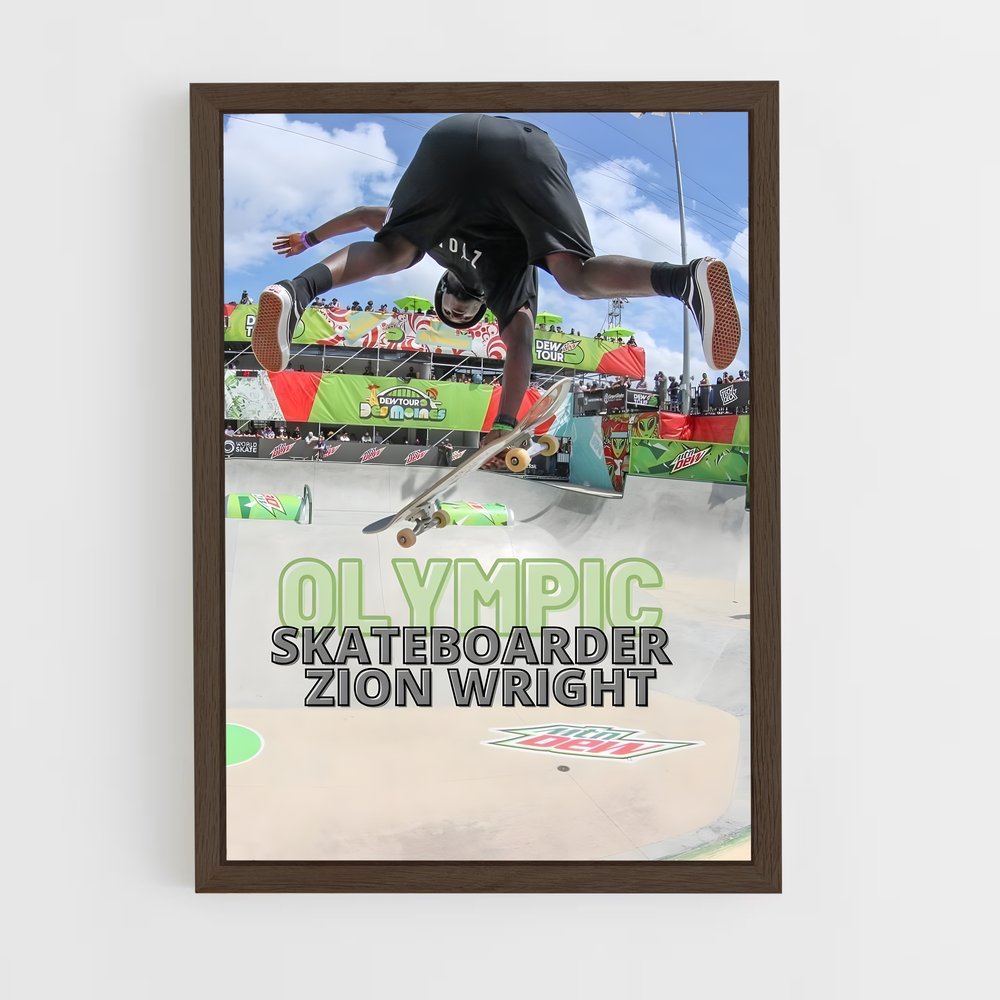 Poster Tricks et Équilibres – affiche Skateboard (vue 5)